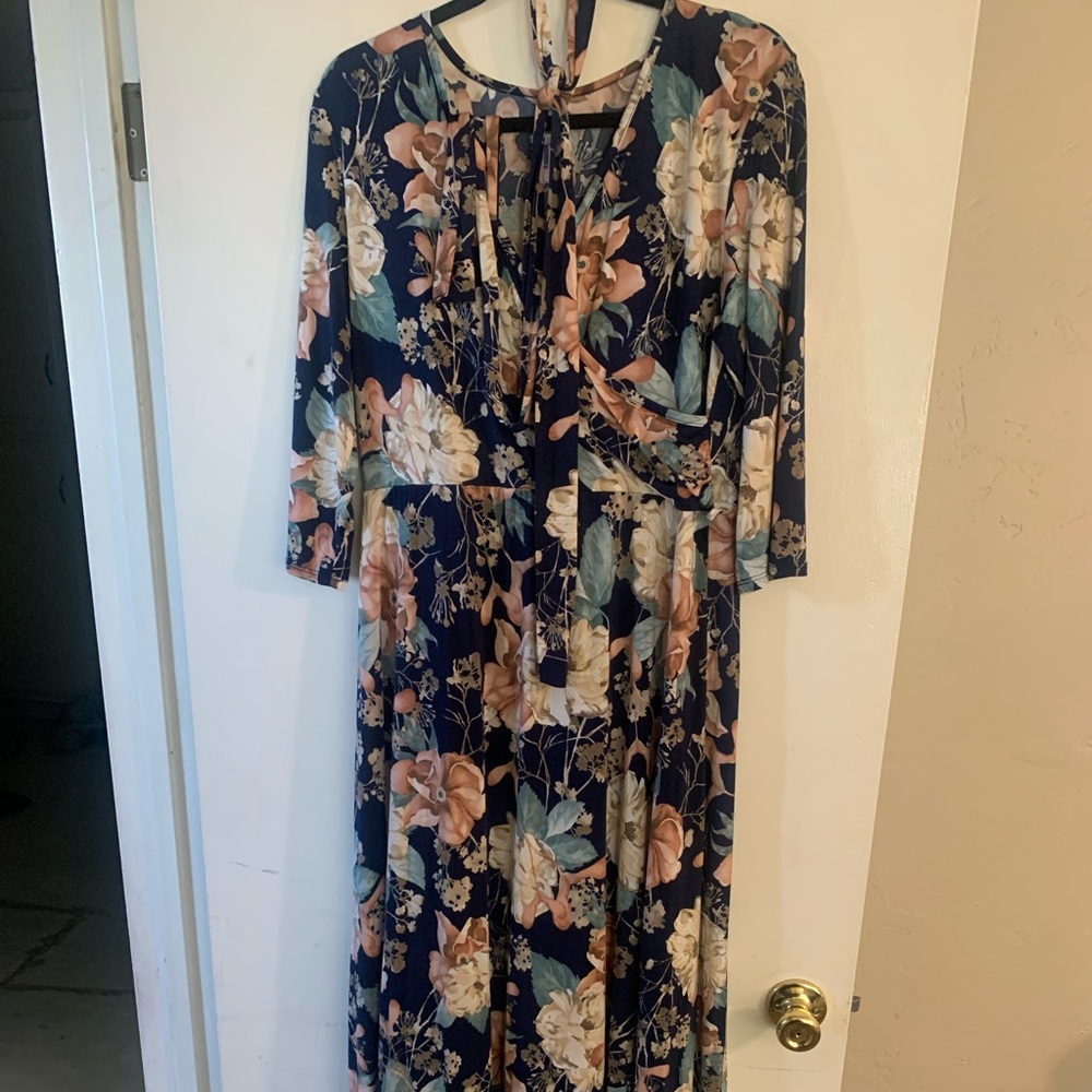 Blue Pinkblush Maxi Dress - Worn Once